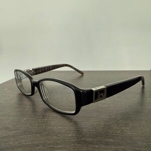 Kate Spade Florence 0JDH Black Eyeglass Frames + Pink Case